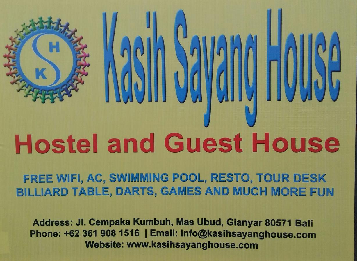 Kasih Sayang House Bed and Breakfast Ubud Exterior foto